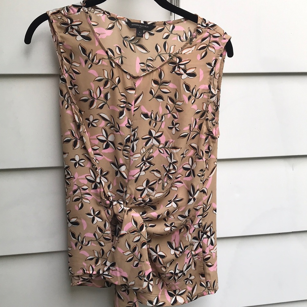 2 for $25 Banana Republic tie front top